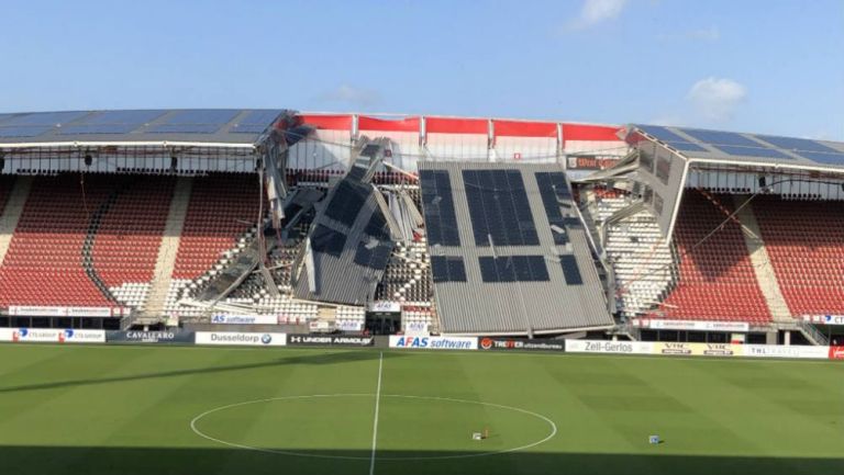 Vista de las gradas del estadio de AZ Alkmaar