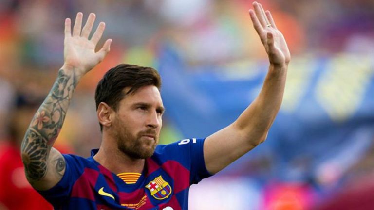 Messi, tras un partido del Barcelona