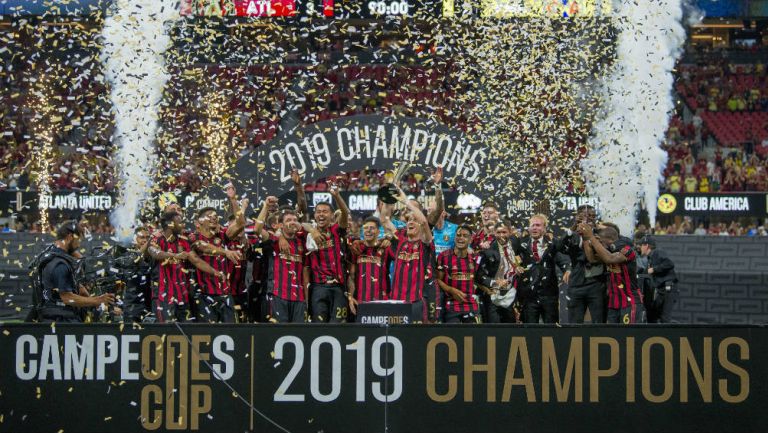 Atlanta United celebra su título de la Campeones Cup