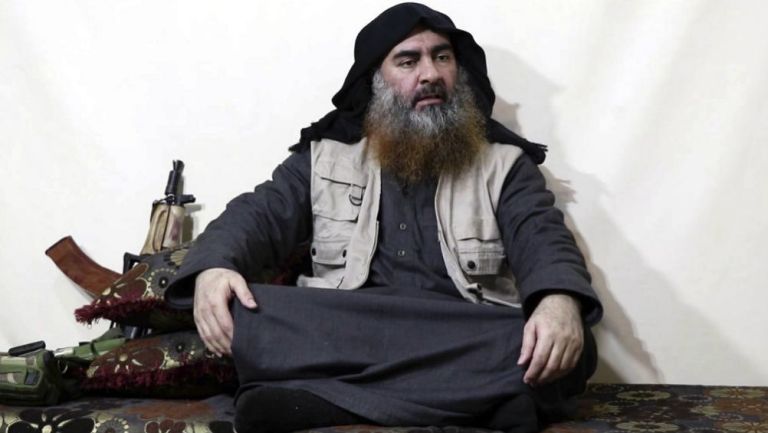  Abu Bakr al-Baghdadi, mientras era entrevistado 