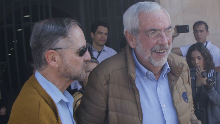 Enrique Graue, rector de la UNAM, en el juego entre Pumas y Juárez