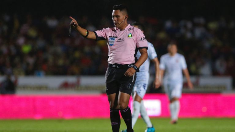Fernando Guerrero en el partido entre Veracruz y América