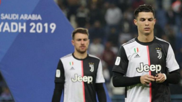 Cristiano Ronaldo en lamento con la Juventus