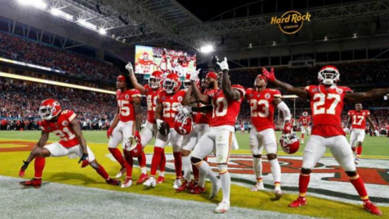 Chiefs, en festejo en el Super Bowl