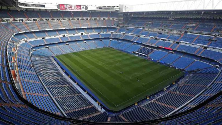 Así luce el Estadio Santiago Bernabéu 