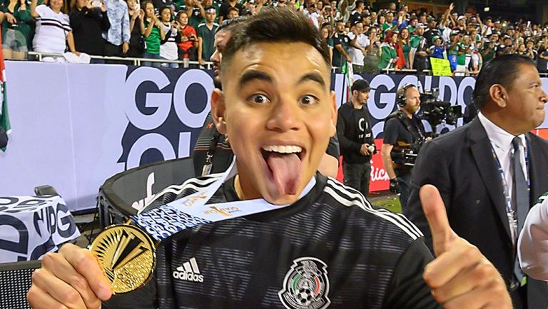 Carlos Rodríguez festeja tras ganar la última Copa Oro