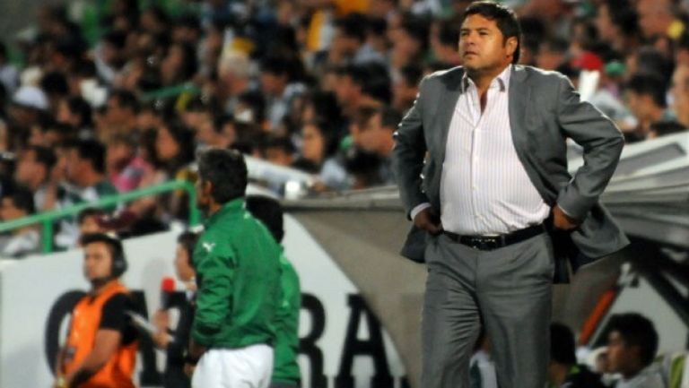 Daniel Guzmán en su paso por Santos