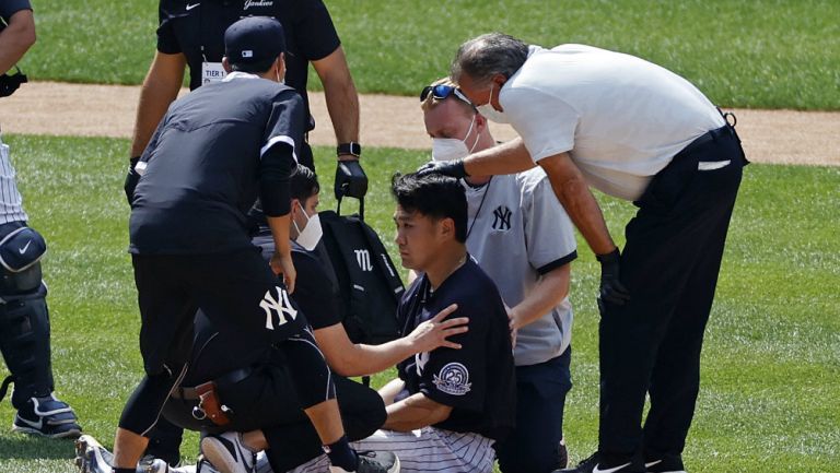 MLB: Masahiro Tanaka, dado de alta del hospital tras pelotazo