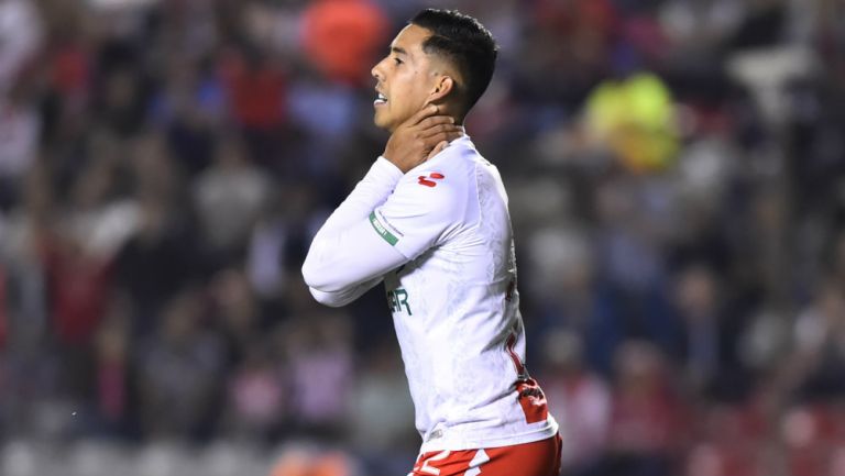 Ricardo Chávez en lamento de gol