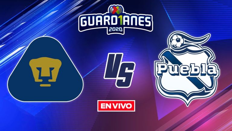 EN VIVO Y EN DIRECTO: Pumas vs Puebla Guardianes 2020 J8