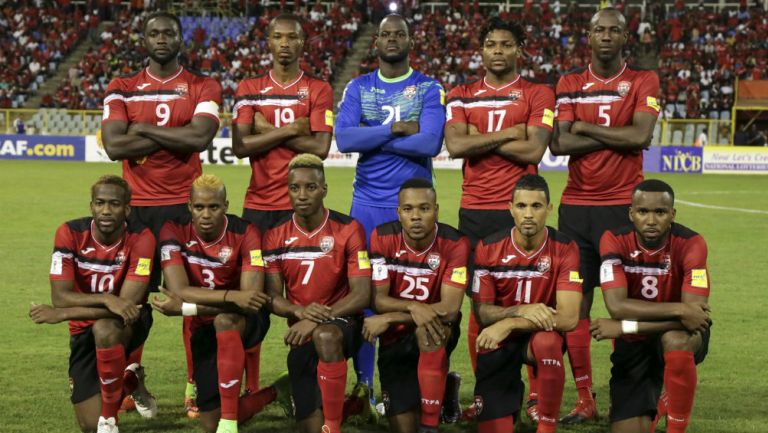 Trinida y Tobago antes de un partido