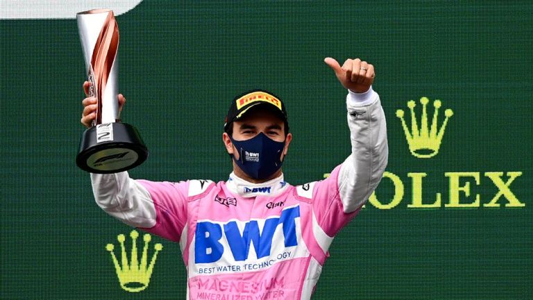 Checo Pérez consiguió su noveno podio en F1 en el Gran Premio de Turquía