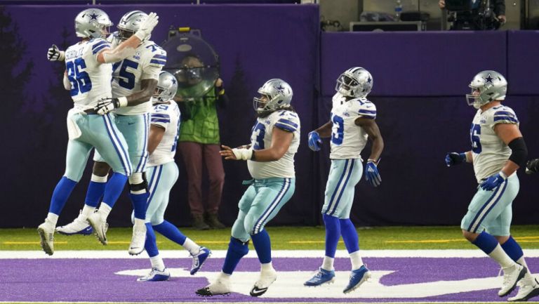 Cowboys: Derrotó a Vikings y rompió racha de cuatro derrotas consecutivas