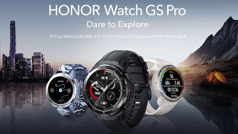 Promocional del smartwatch Honor GS Pro 