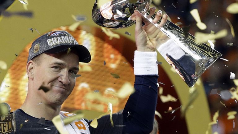 Peyton Manning tras ganar el Vince Lombardi con Broncos