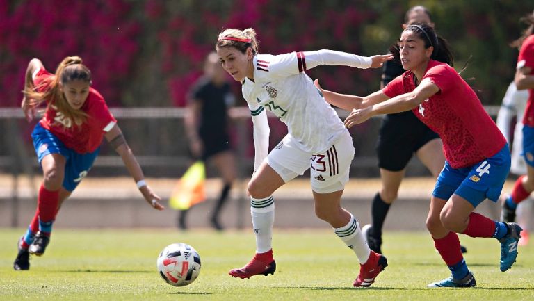 Selección Mexicana Femenil: Igualó en segundo juego ante Costa Rica