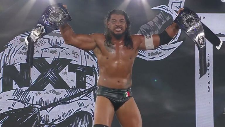 Santos Escobar, único campeón peso crucero de NXT