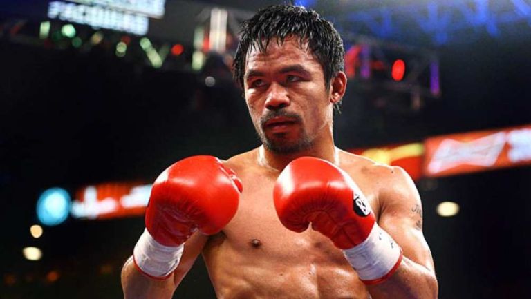 Manny Pacquiao en pelea