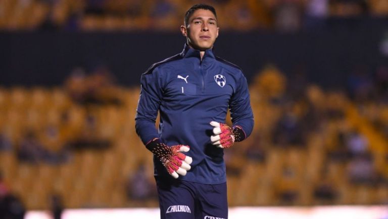 Hugo González previo a un partido con Monterrey