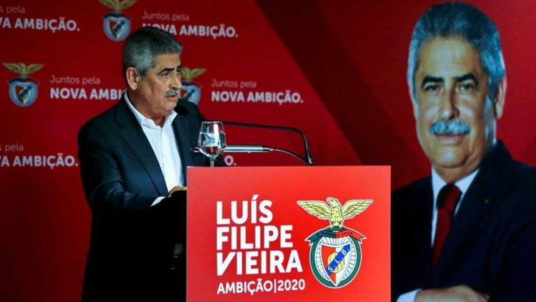 Presidente del Benfica Luis Filipe Vieira 