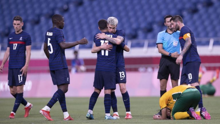 Tokio 2020: Francia, con tres goles de Gignac, venció a Sudáfrica