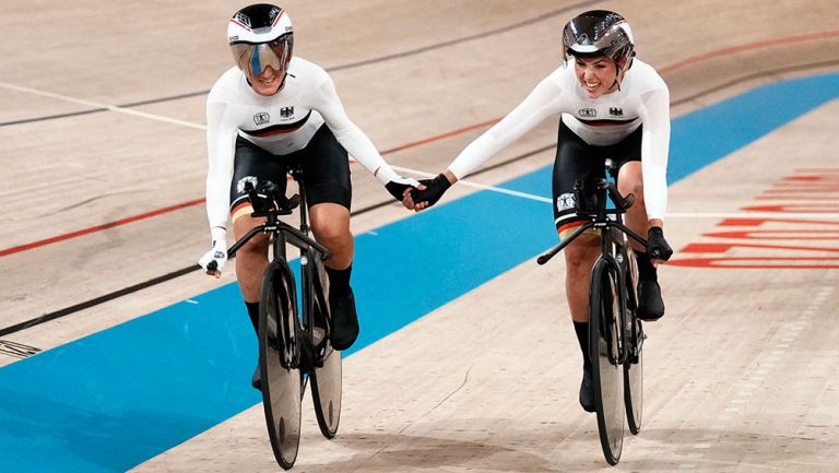 Tokio 2020: Alemania e Italia impusieron récords mundiales en ciclismo de pista
