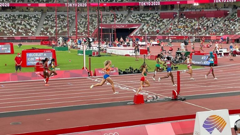 Tokio 2020: Paola Morán finalizó en quinto lugar en las Semifinales de 400 Metros