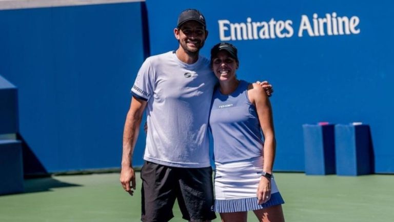 Giuliana Olmos y Marcelo Arévalo en el US Open