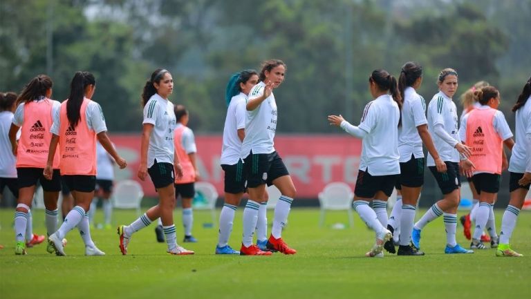 Tri Femenil disputó una práctica vs Colombia 