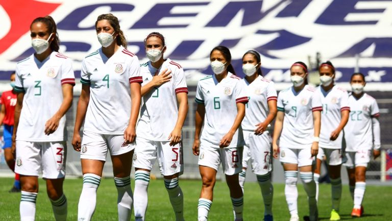 Jugadoras de la Selección Nacional de México Femenil