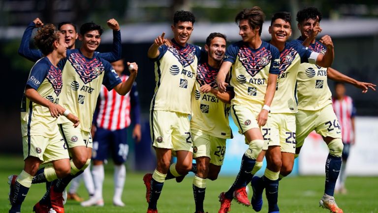 Clásico Nacional: América y Chivas dividen triunfos en categorías juveniles