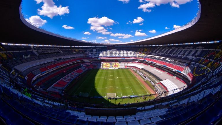 Estadio Azteca visto por dentro