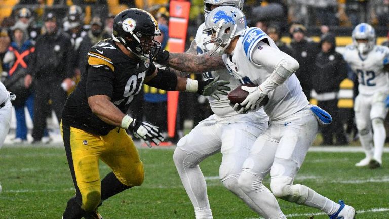 Steelers vs Lions en partido de la NFL