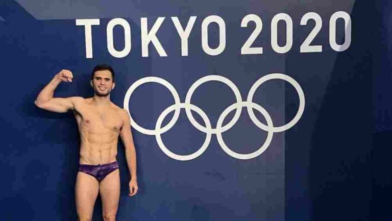 Iván García en los Juegos Olímpicos de Tokio 2020 