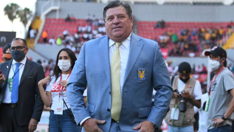 Miguel Herrera, entrenador de los Tigres