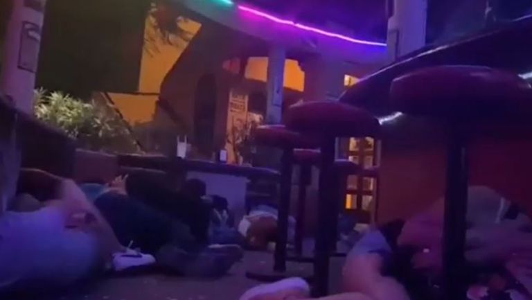 Video: Balacera en bar en Guaymas, Sonora, desató el caos