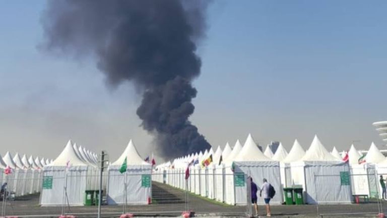 Incendio en Qatar 