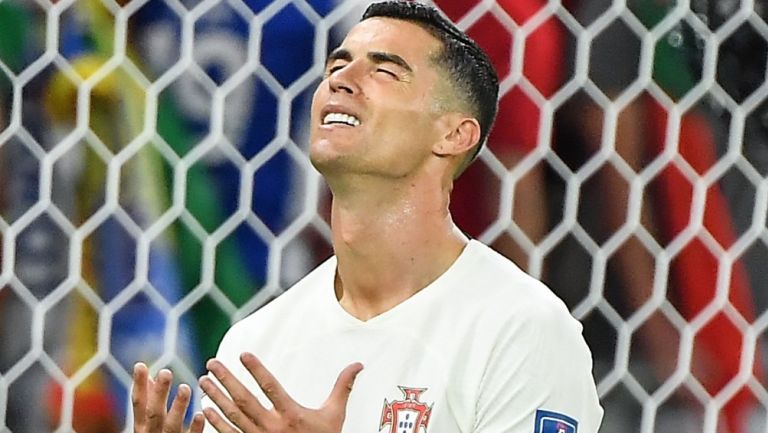 Cristiano Ronaldo en lamento con Portugal en Qatar 2022