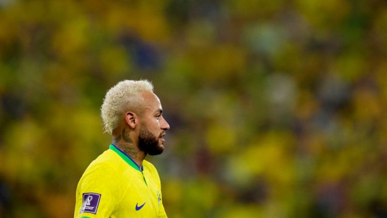 Neymar en Qatar 2022 con Brasil