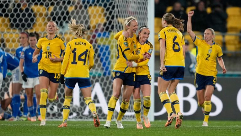 Suecia goleó a Italia en el Mundial Femenil 