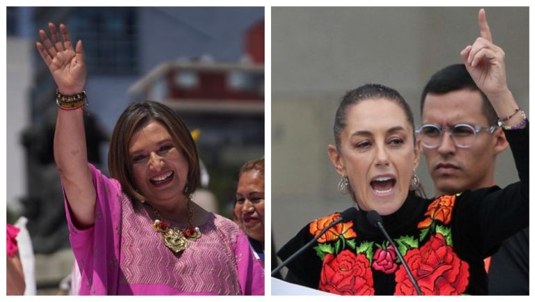 Duelo por la presidencia: Claudia Sheinbaum y Xóchitl Gálvez, fieles a Pumas y Cruz Azul