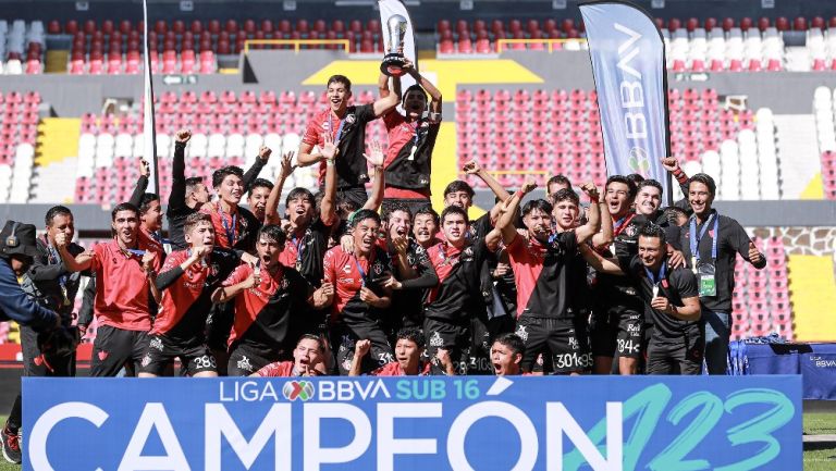 Atlas Sub-16 se coronó campeón del Apertura 2023 