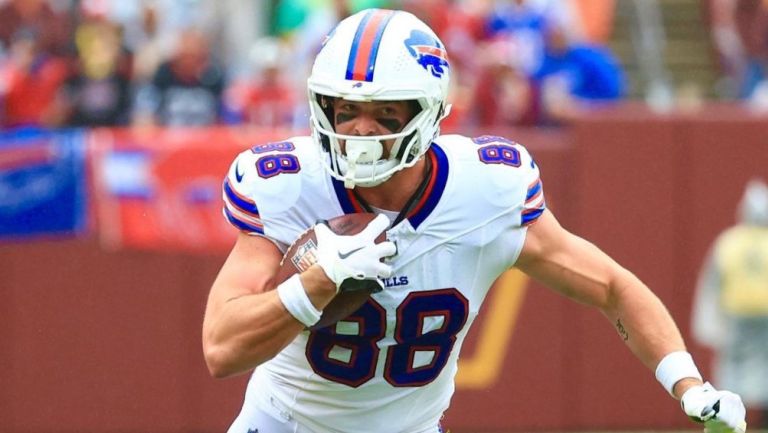 NFL: Bills activa a Dawson Knox de la lista de lesionados, listo para enfrentar a Kansas City
