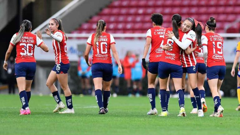 ¡Goleada rojiblanca! Chivas Femenil vence 4-1 a Atlético de San Luis