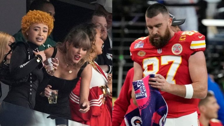 ¡Sal de ahí Taylor! Travis Kelce muestra su peor ‘red flag’ en el Super Bowl 2024