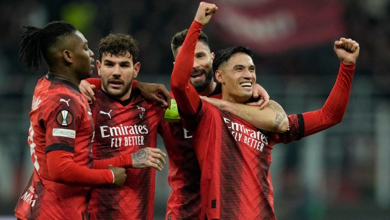Milan vence a Slavia Praga en la Ida de los Octavos y sueña con los Cuartos de la Europa League