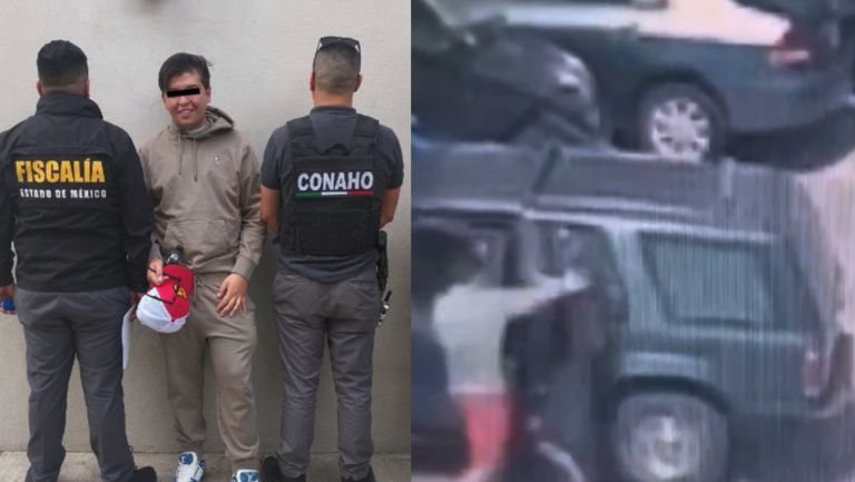 El presunto agresor fue detenido por la Fiscalía del Estado de México.